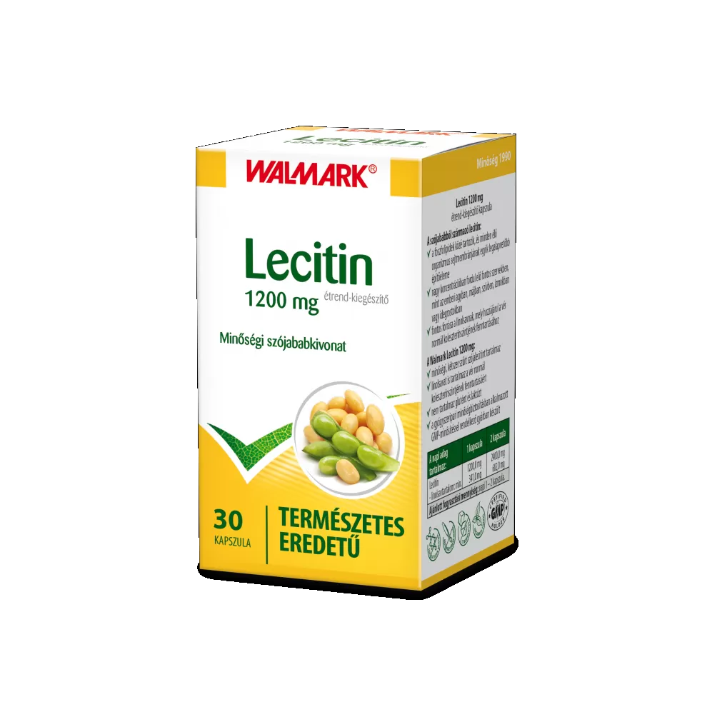 Kelp Ilona Gyógyszertár - Walmark lecitin 1200mg kapszula   30x