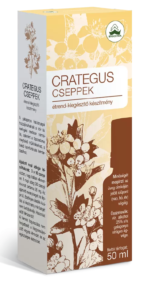 Kelp Ilona Gyógyszertár - Bioextra crataegus cseppek (galagonya) 50ml