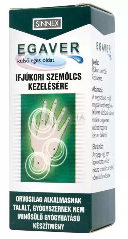 Kelp Ilona Gyógyszertár - Egaverr szemölcs-ecsetelő      10g