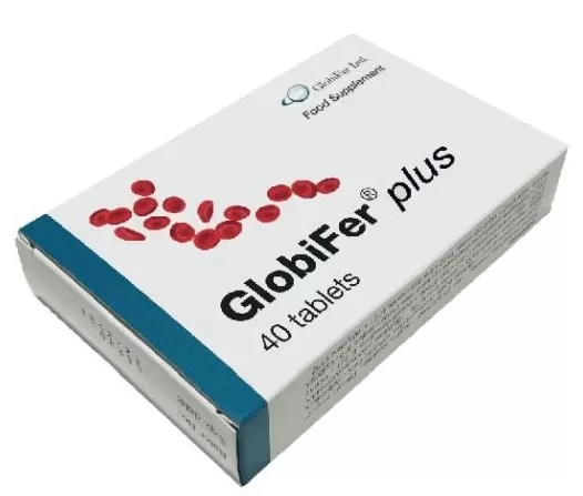 Kelp Ilona Gyógyszertár - Globifer plus vas+folsav tartalmú étrendkiegészítő tabletta 40x