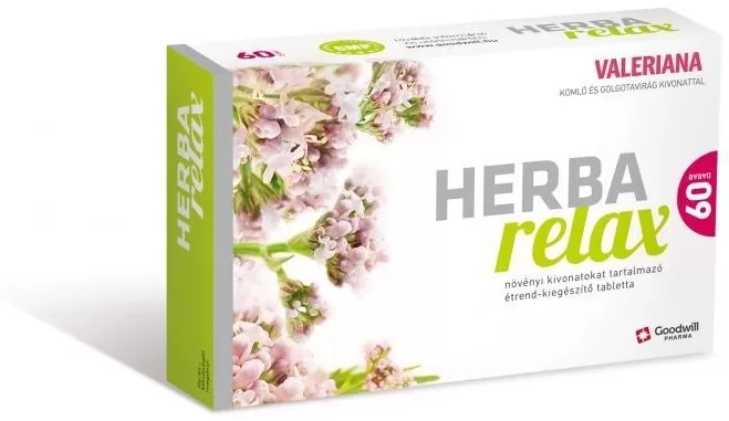 Kelp Ilona Gyógyszertár - Goodwill herba relax növényi kivonat tabletta  60x