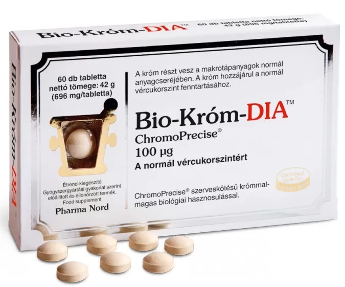 Kelp Ilona Gyógyszertár - Pharmanord bio-krom dia tabletta 60x