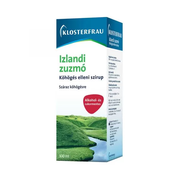 Kelp Ilona Gyógyszertár - Izlandi zuzmó szirup köhögés ellen 100ml