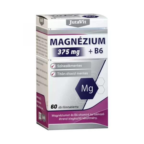Kelp Ilona Gyógyszertár - Jutavit magnézium 375mg+b6 tabletta 60x